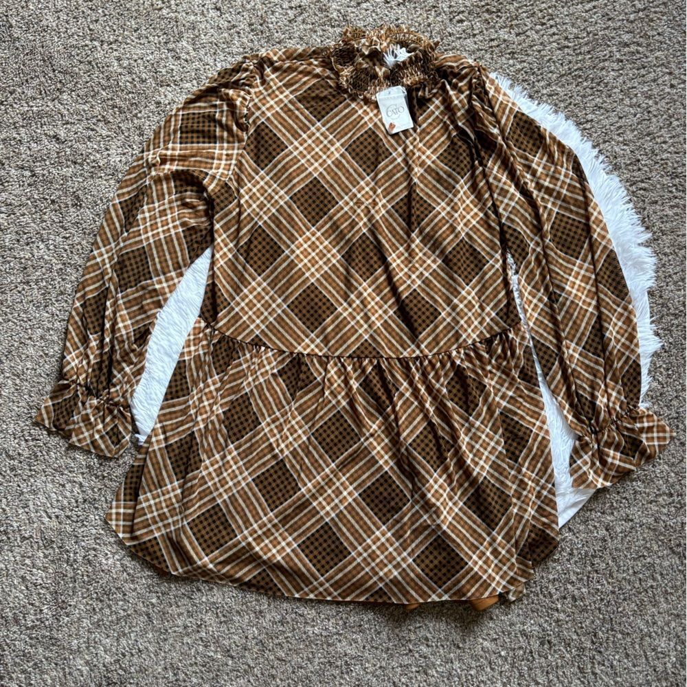 Cato‎ Top Stretchy Flowy Lightweight New Lined Womens Size 18/20W